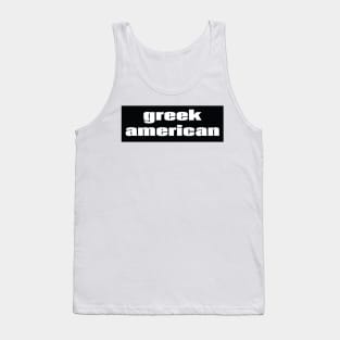 Greek American Tank Top